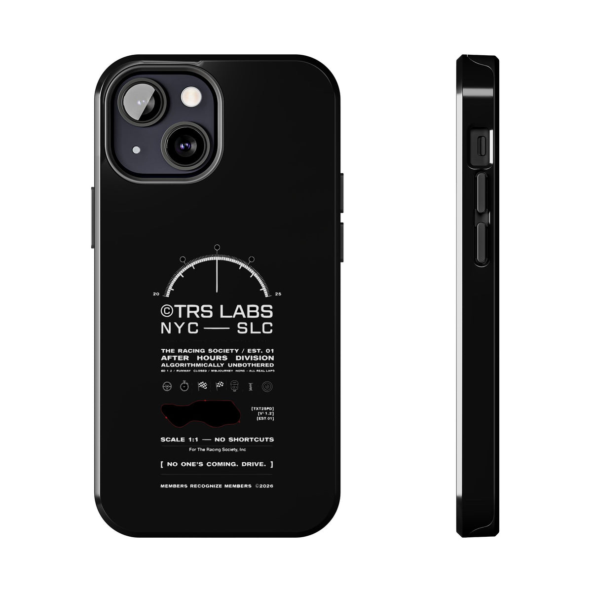 No One's Coming. Drive. — iPhone Tough Case