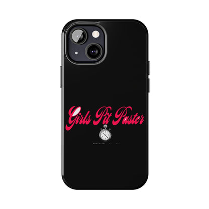 Girls Pit Faster Stopwatch — iPhone Tough Case