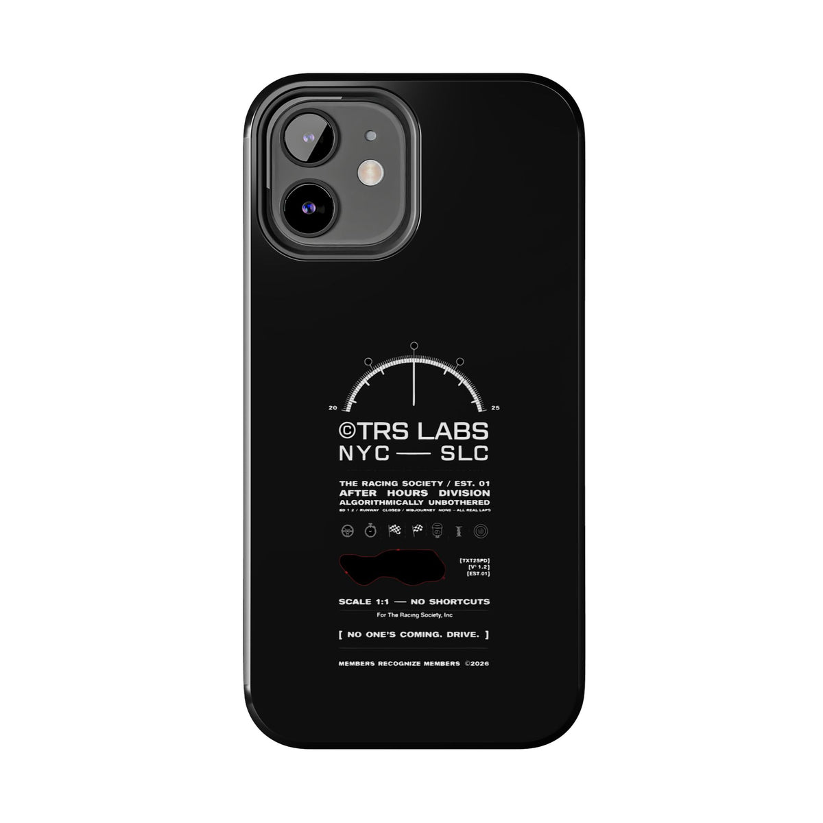 No One's Coming. Drive. — iPhone Tough Case