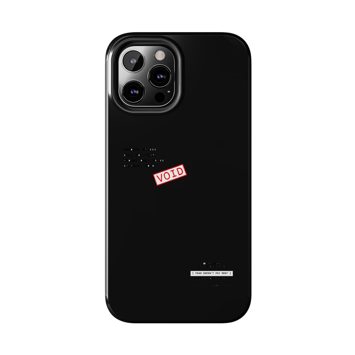 Fear Doesn't Pay Rent — iPhone Tough Case