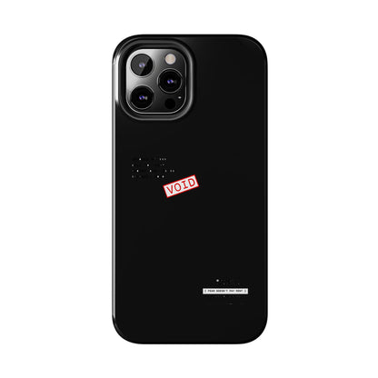 Fear Doesn't Pay Rent — iPhone Tough Case