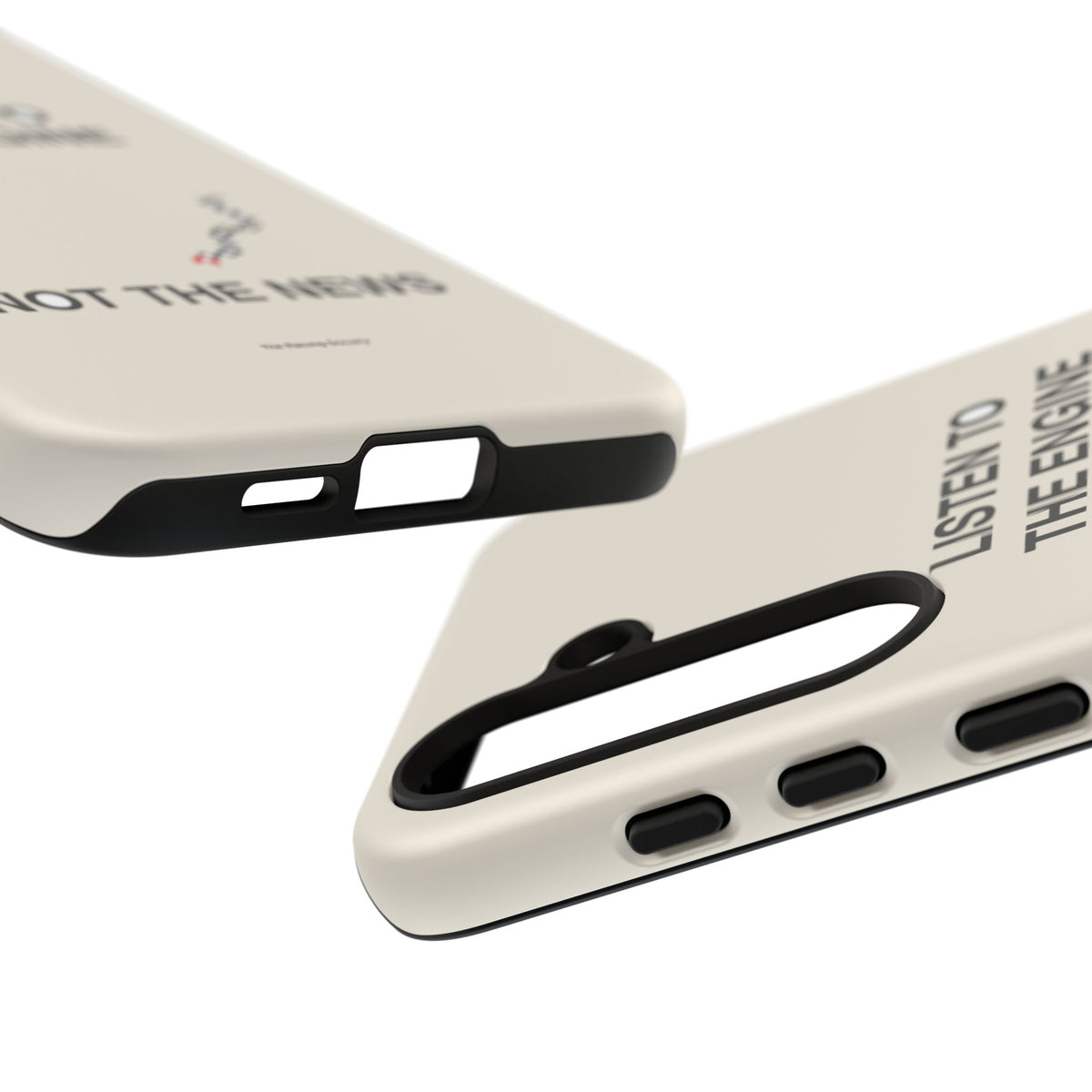 Listen To The Engine, Not The News — Samsung Galaxy Tough Case