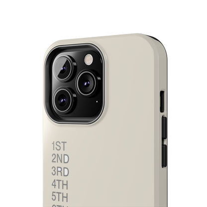 Reverse? Never. — iPhone Tough Case