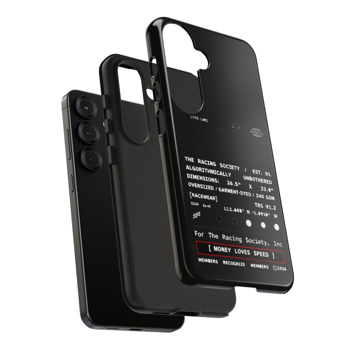 Money Loves Speed Spec — Samsung Galaxy Tough Case