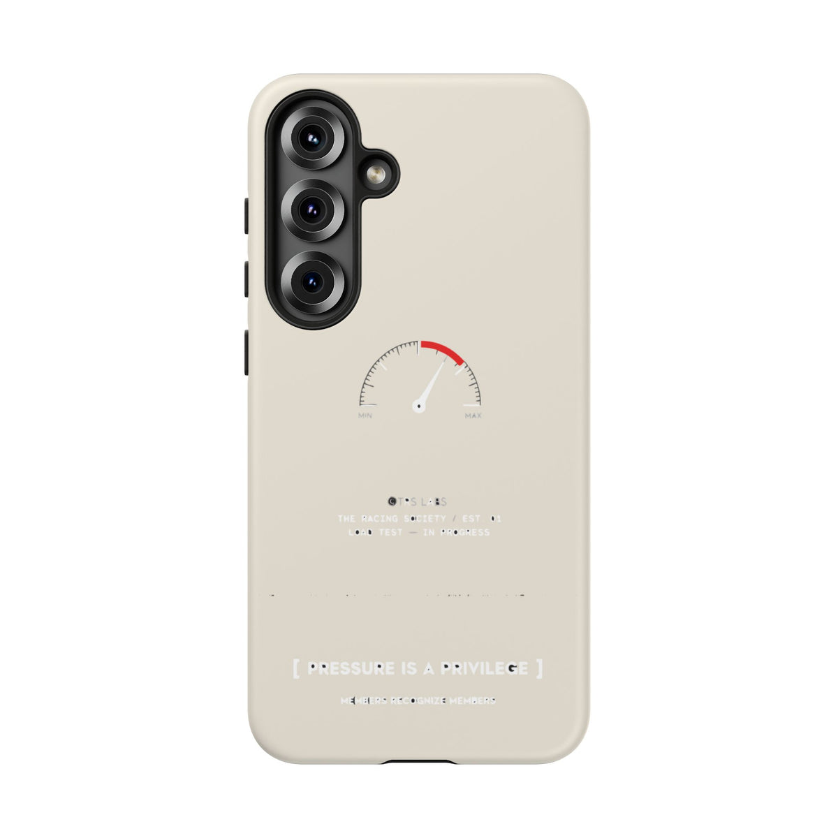 Pressure Is A Privilege — Samsung Galaxy Tough Case