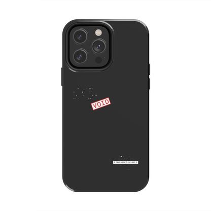 Fear Doesn't Pay Rent — iPhone Tough Case
