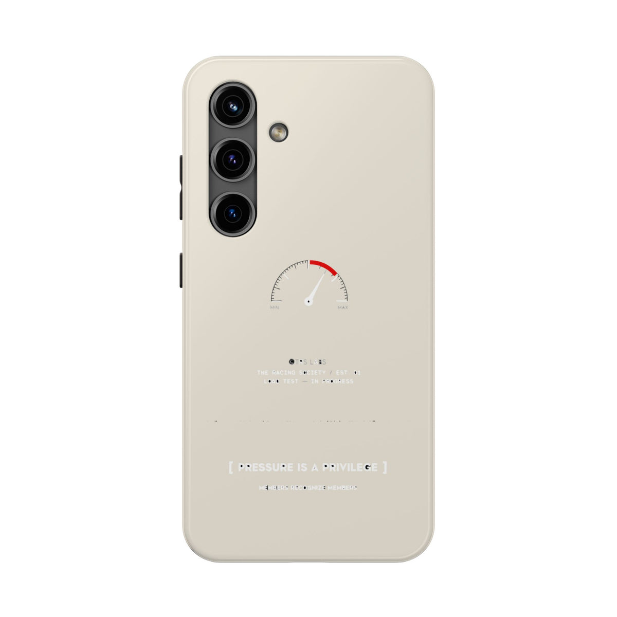 Pressure Is A Privilege — iPhone Tough Case