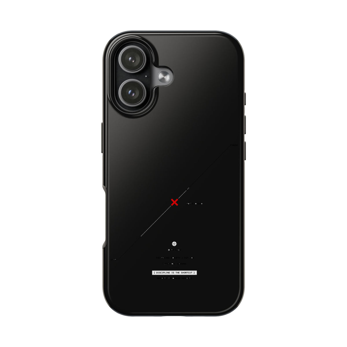 Discipline Is The Shortcut — iPhone Tough Case