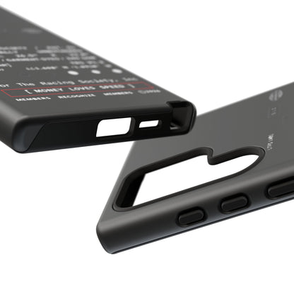 Money Loves Speed Spec — Samsung Galaxy Tough Case