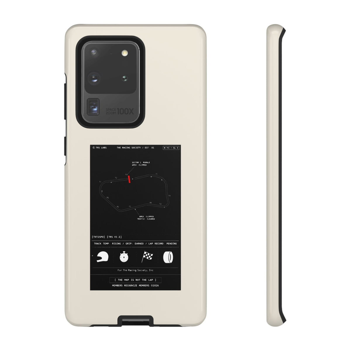 The Map Is Not The Lap — Samsung Galaxy Tough Case