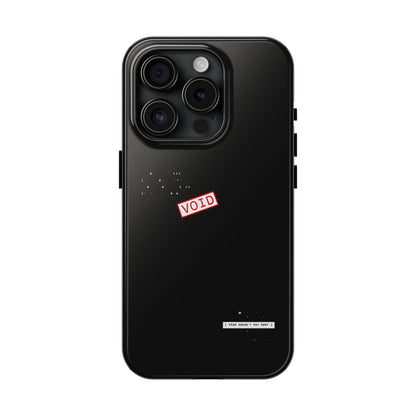 Fear Doesn't Pay Rent — iPhone Tough Case