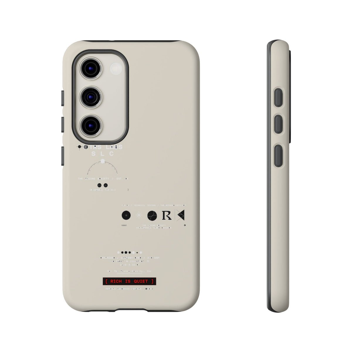 Rich Is Quiet Specimen — Samsung Galaxy Tough Case