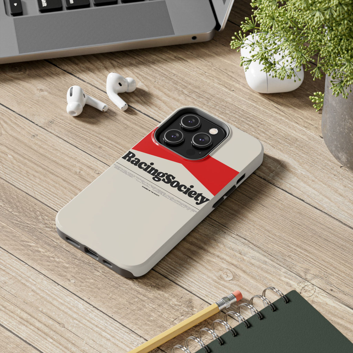 Racing Society Box Logo — iPhone Tough Case
