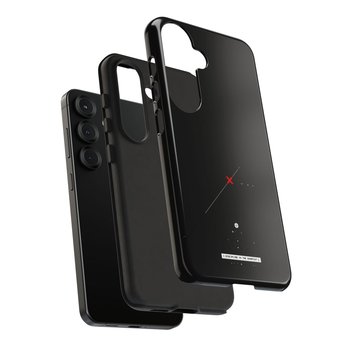 Discipline Is The Shortcut — Samsung Galaxy Tough Case