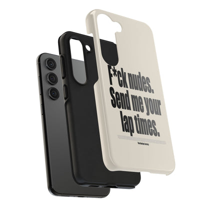 Send Me Your Lap Times — iPhone Tough Case