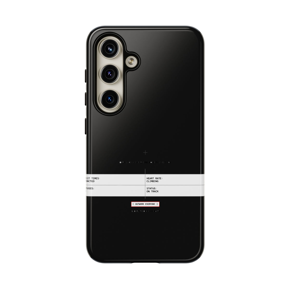 Split Times Redacted — Samsung Galaxy Tough Case