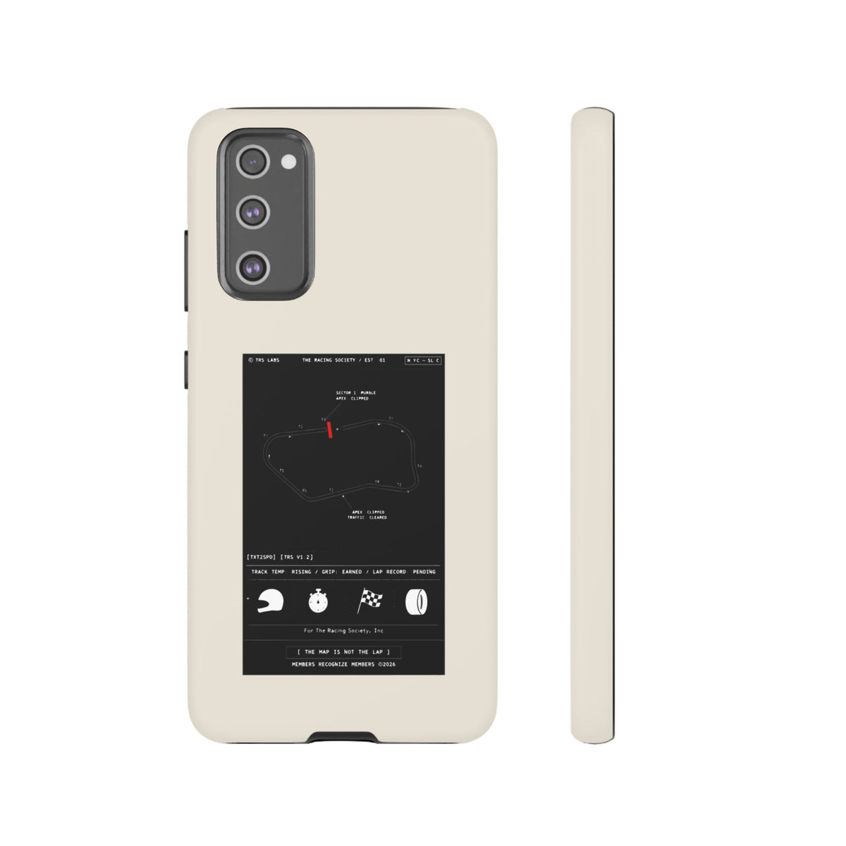 The Map Is Not The Lap — Samsung Galaxy Tough Case