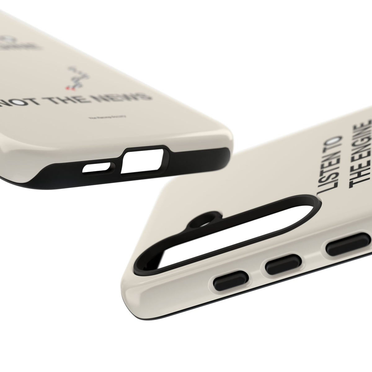 Listen To The Engine, Not The News — Samsung Galaxy Tough Case