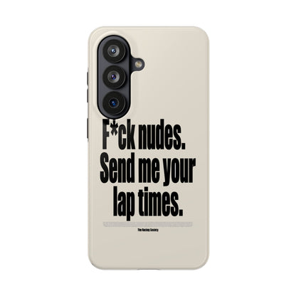 Send Me Your Lap Times — iPhone Tough Case