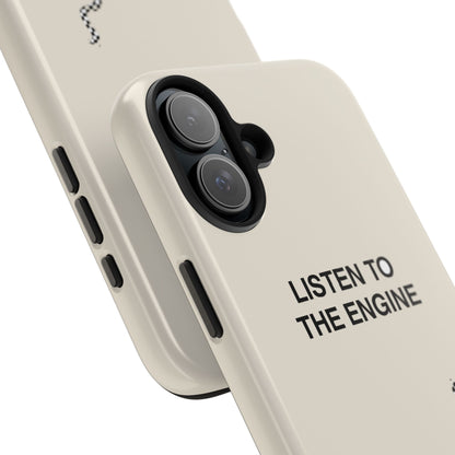 Listen To The Engine, Not The News — iPhone Tough Case