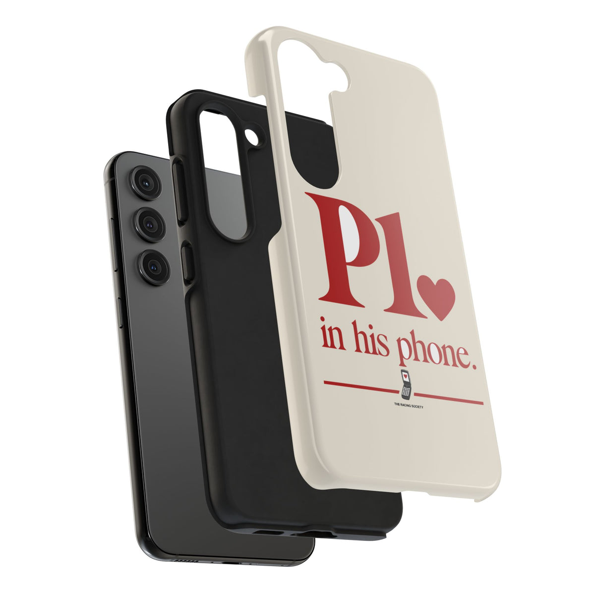 P1 In His Phone — iPhone Tough Case