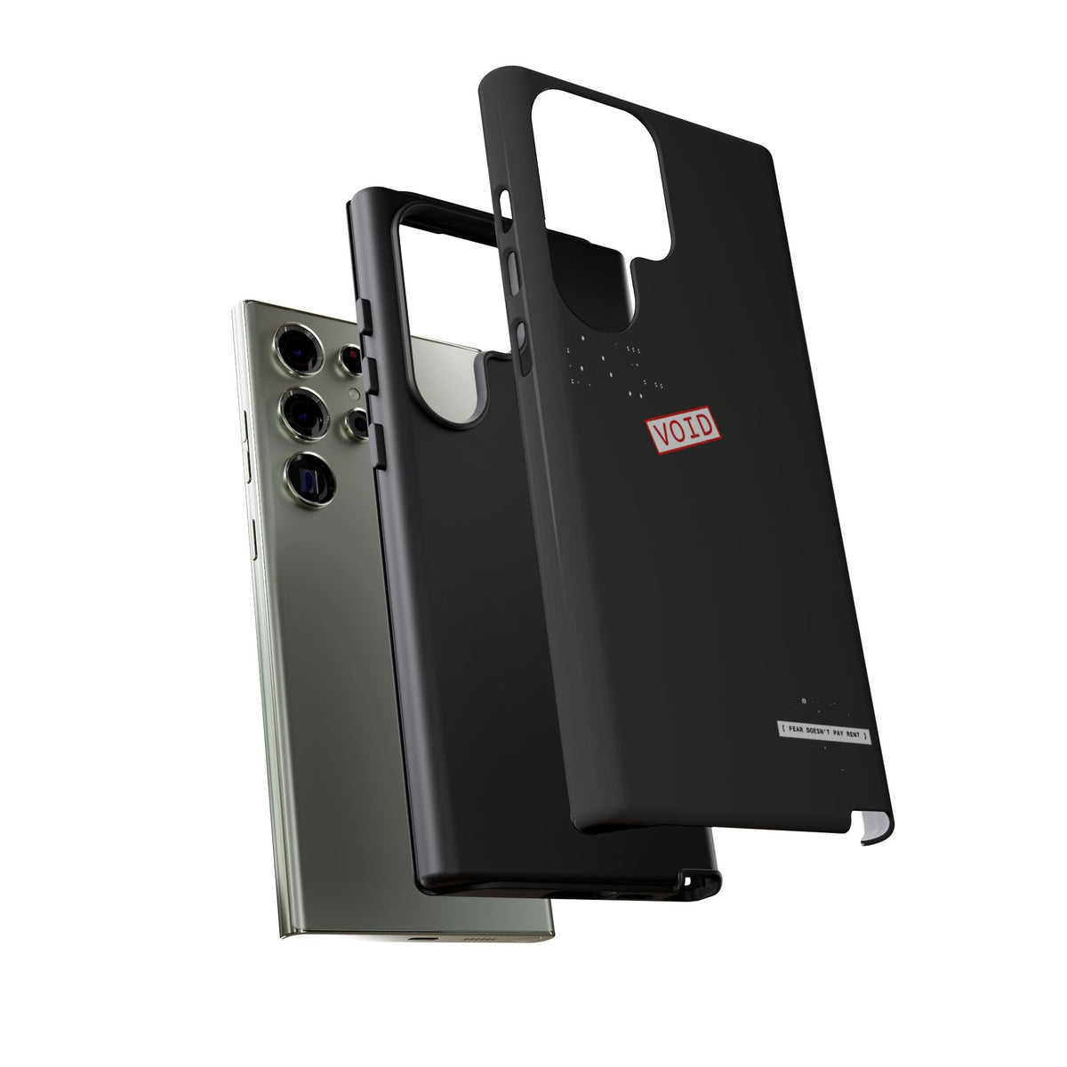 Fear Doesn't Pay Rent — Samsung Galaxy Tough Case