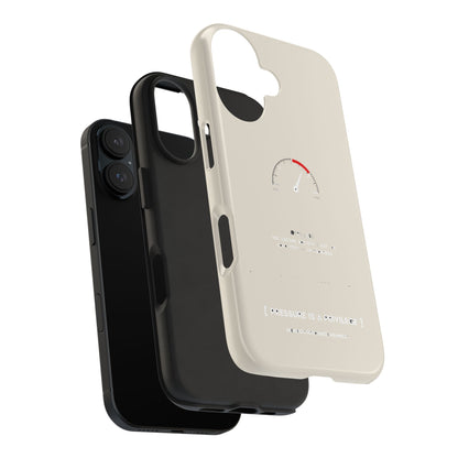 Pressure Is A Privilege — iPhone Tough Case