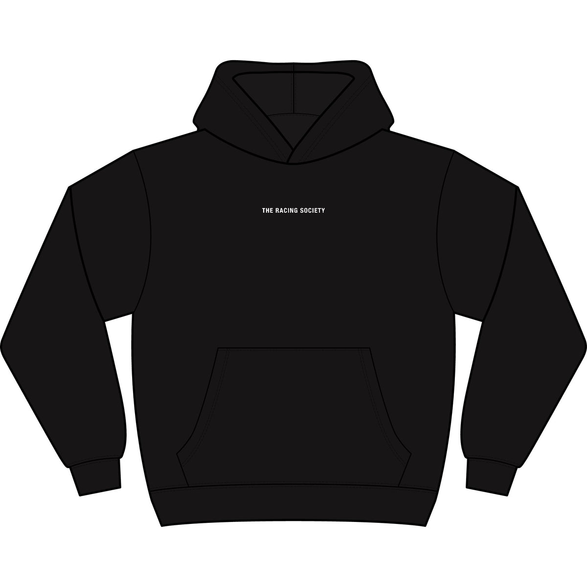 Pretty Girls Don't Chase They Race — Box Hoodie