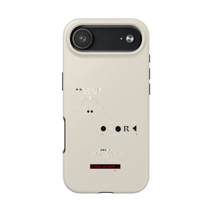 Rich Is Quiet Specimen — iPhone Tough Case