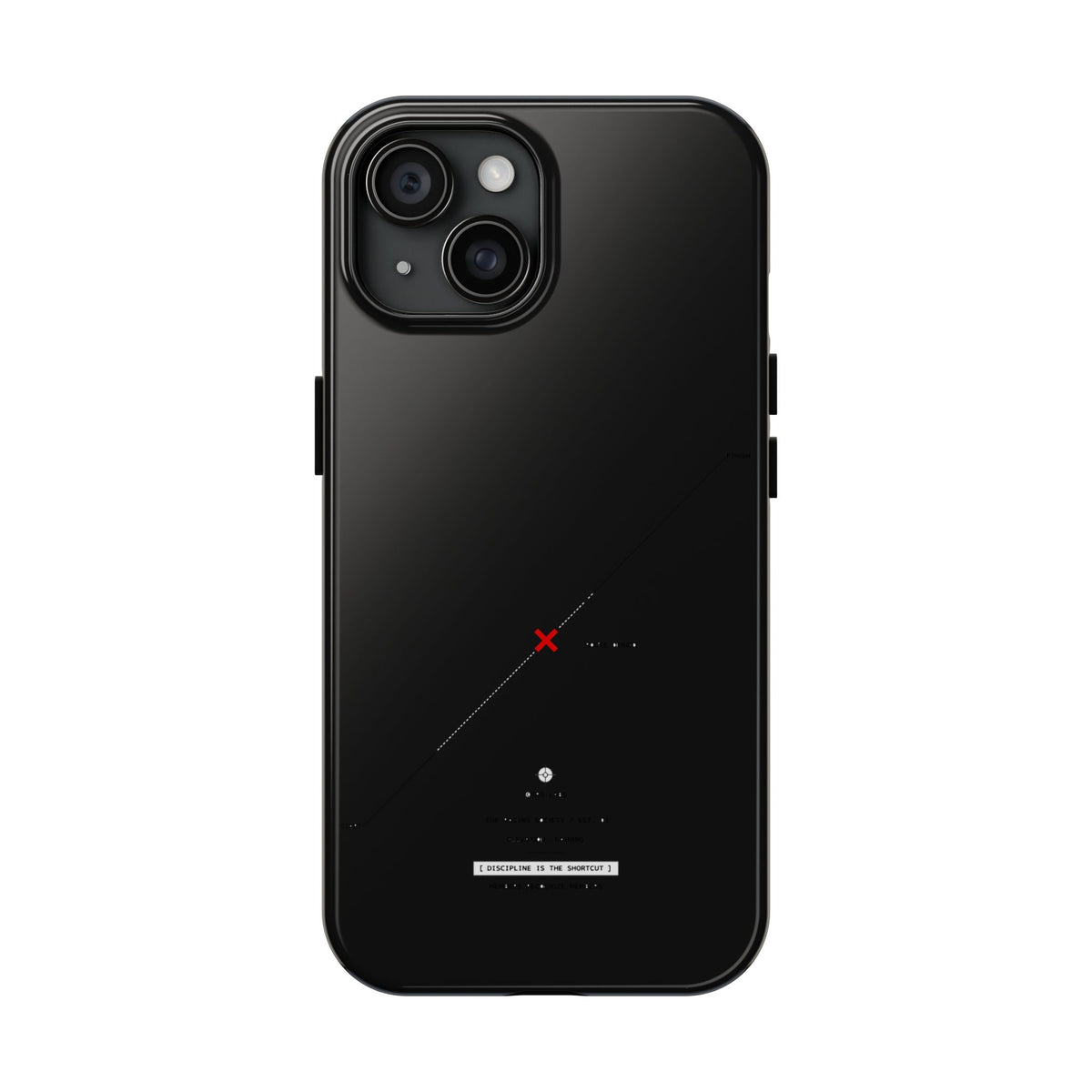 Discipline Is The Shortcut — iPhone Tough Case