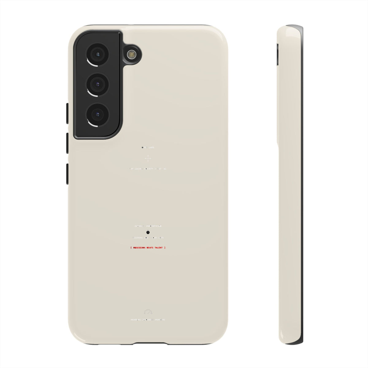 Obsession Has A Spine — Samsung Galaxy Tough Case