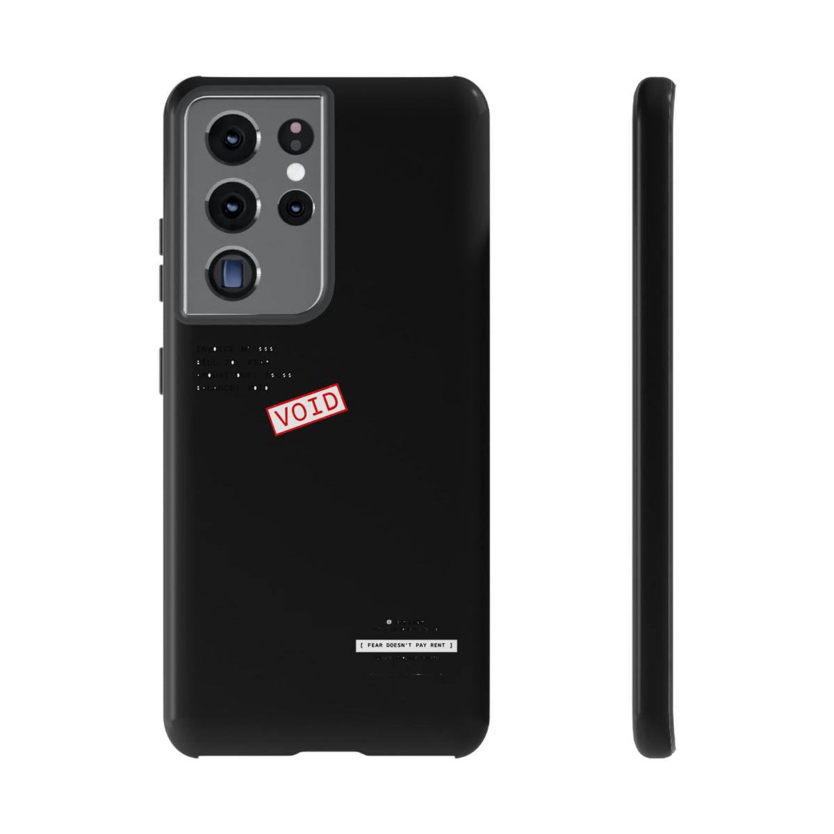 Fear Doesn't Pay Rent — Samsung Galaxy Tough Case