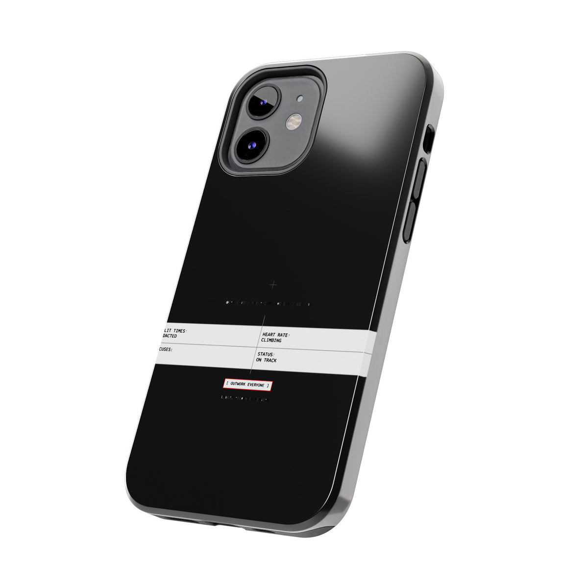 Split Times Redacted — iPhone Tough Case