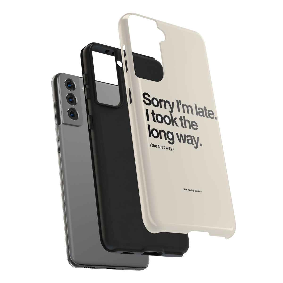 Sorry I'm Late, I Took The Long Way — iPhone Tough Case