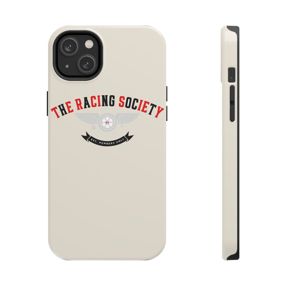 Racing Society Crest — iPhone Tough Case