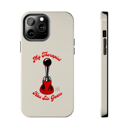 My Therapist Has Six Gears — iPhone Tough Case