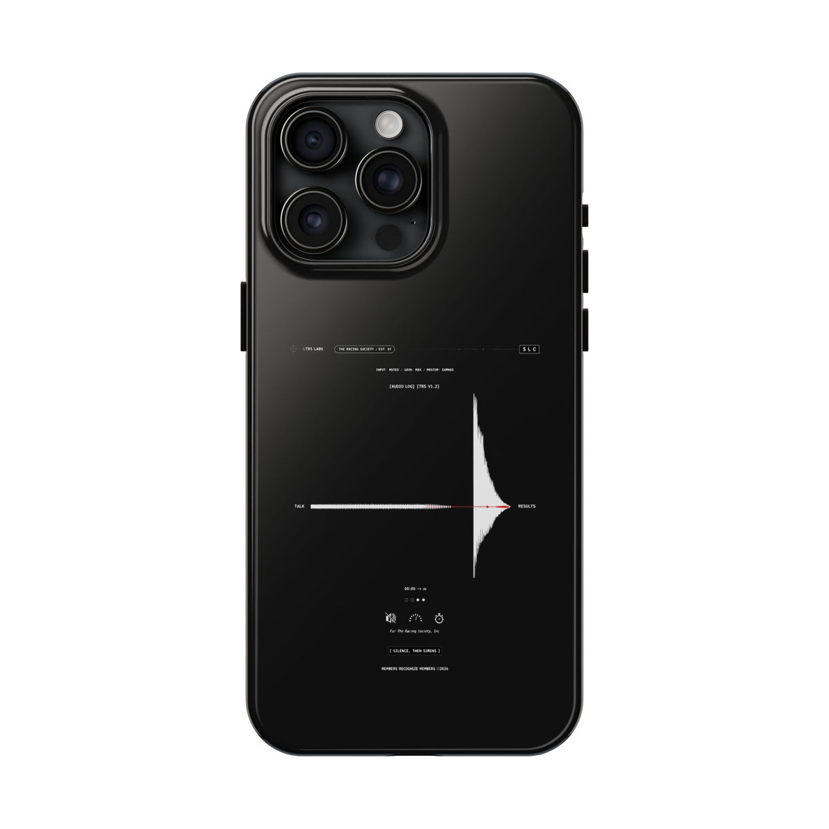 Silence, Then Sirens — iPhone Tough Case