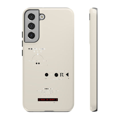Rich Is Quiet Specimen — Samsung Galaxy Tough Case