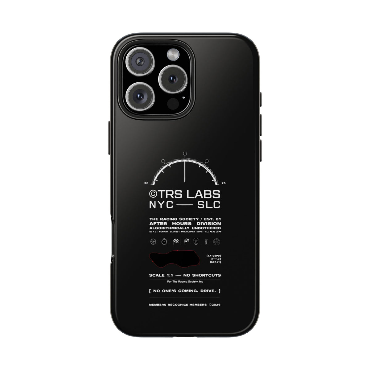 No One's Coming. Drive. — iPhone Tough Case