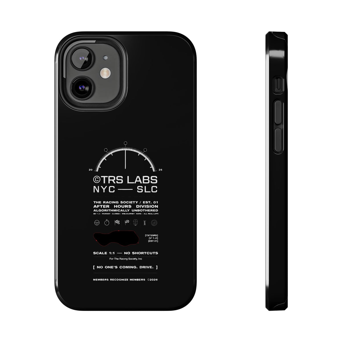 No One's Coming. Drive. — iPhone Tough Case