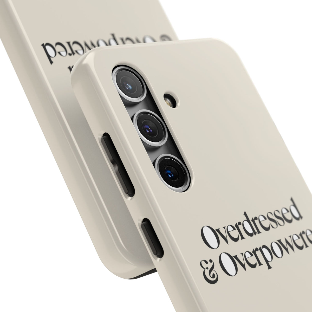 Overdressed & Overpowered — iPhone Tough Case