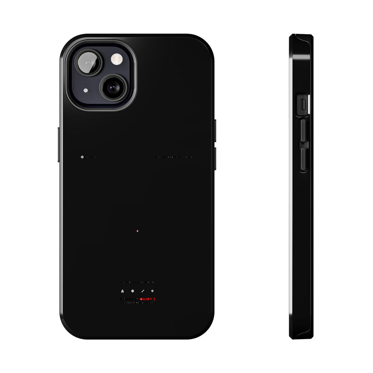 Rich Is Quiet — iPhone Tough Case