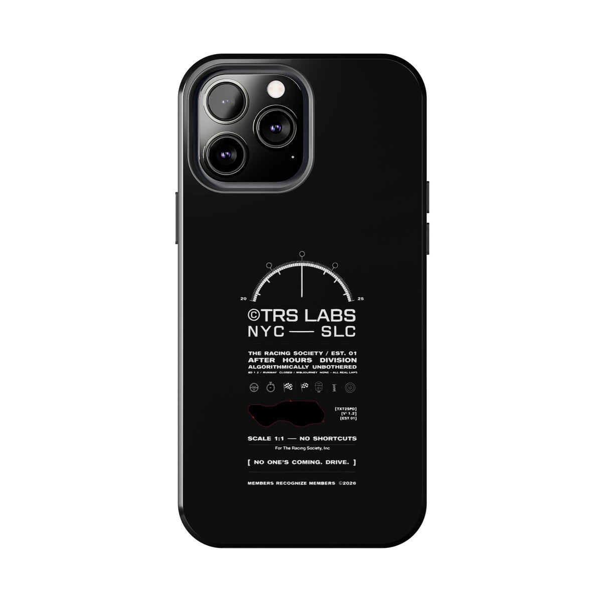 No One's Coming. Drive. — iPhone Tough Case