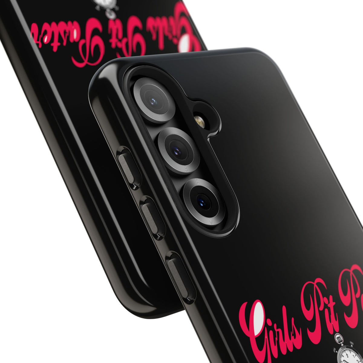 Girls Pit Faster Stopwatch — iPhone Tough Case
