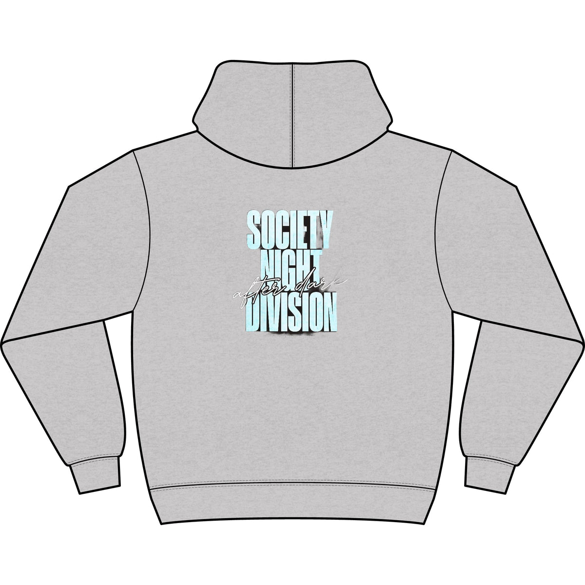 Society Night Division — Box Hoodie