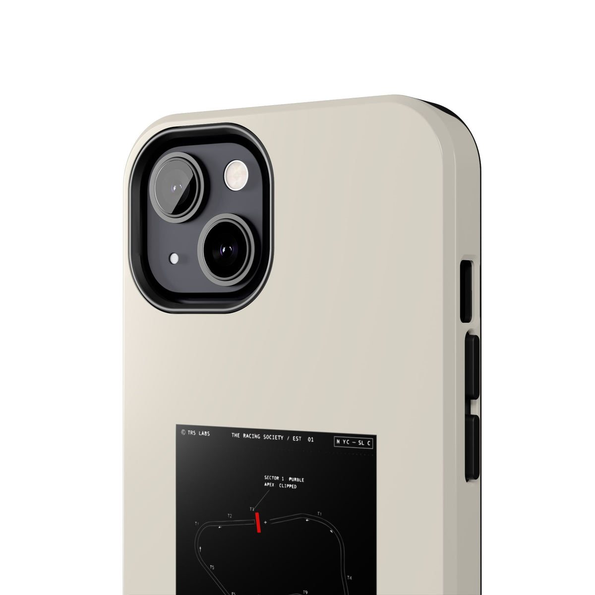 The Map Is Not The Lap — iPhone Tough Case