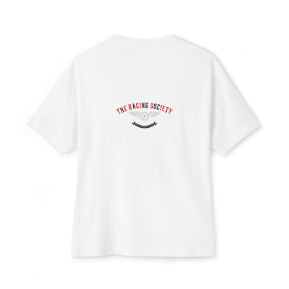 Racing Society Crest — Oversized Boxy Tee