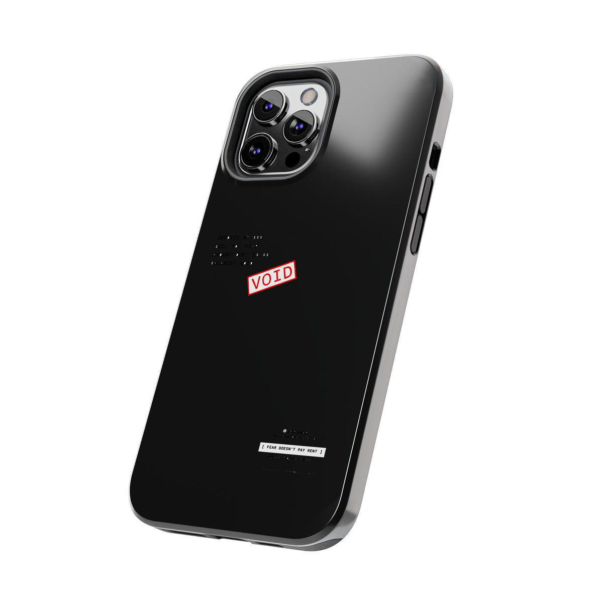 Fear Doesn't Pay Rent — iPhone Tough Case