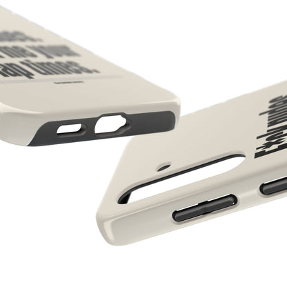 Send Me Your Lap Times — iPhone Tough Case