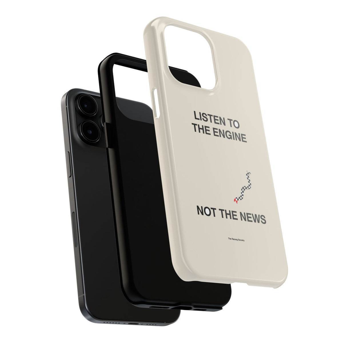 Listen To The Engine, Not The News — iPhone Tough Case